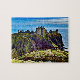 Quebra-cabeça Foto do castelo Dunnottar do escocês Keith Clan
