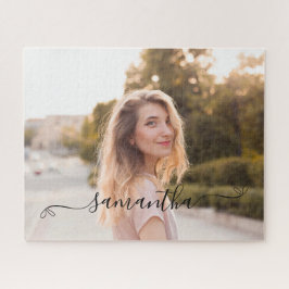 Quebra-cabeça Foto do nome da assinatura do Arco gráfico