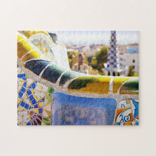 Quebra-cabeça Foto do Viagem de Guell Parc Espanha de Barcelona