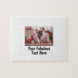 Quebra-cabeça Foto e texto personalizados