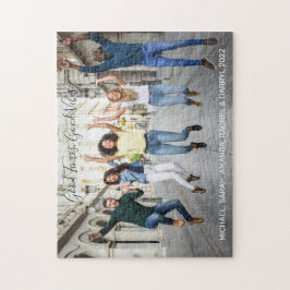 Quebra-cabeça Foto e texto personalizados