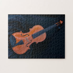 Quebra-cabeça Foto em Closeup de Violino