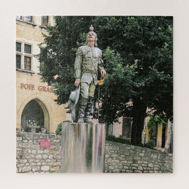 Quebra-cabeça Foto engraçada de Cyrano de Bergerac com Pigeon (Vertical)