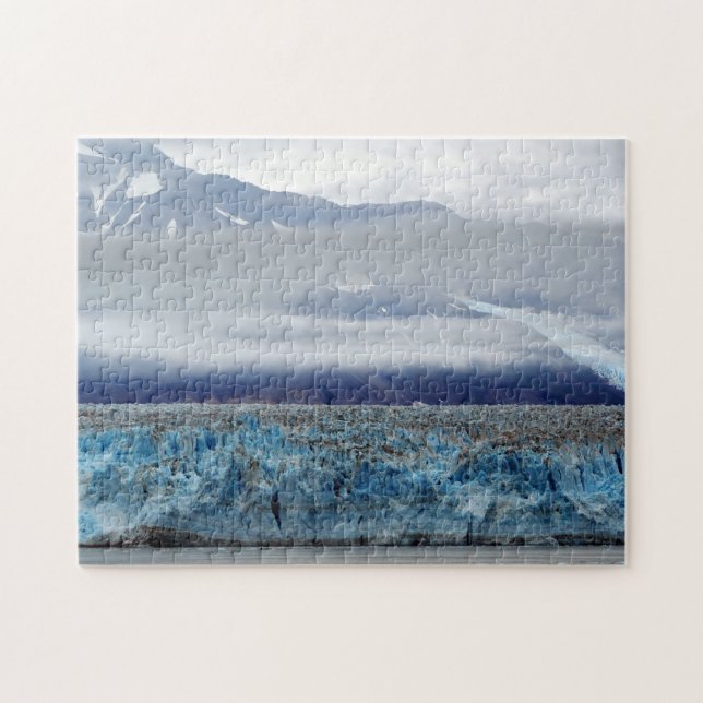 Quebra-cabeça Foto Glacier do Alaska Hubbard (Horizontal)