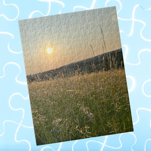 Quebra-cabeça Foto Legal do Pôr do Sol, Noite de Jogos em Famíli (Criador carregado)