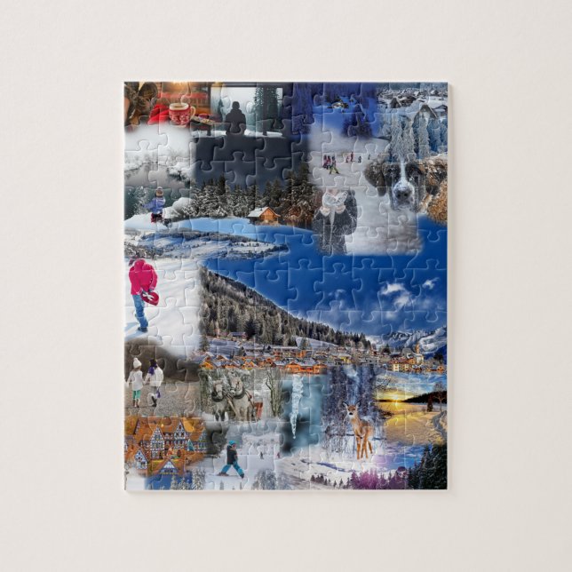 Quebra-cabeça Foto personalizada (Vertical)