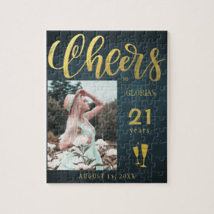 Quebra-cabeça Foto personalizada Anima-se com o marinho de prese