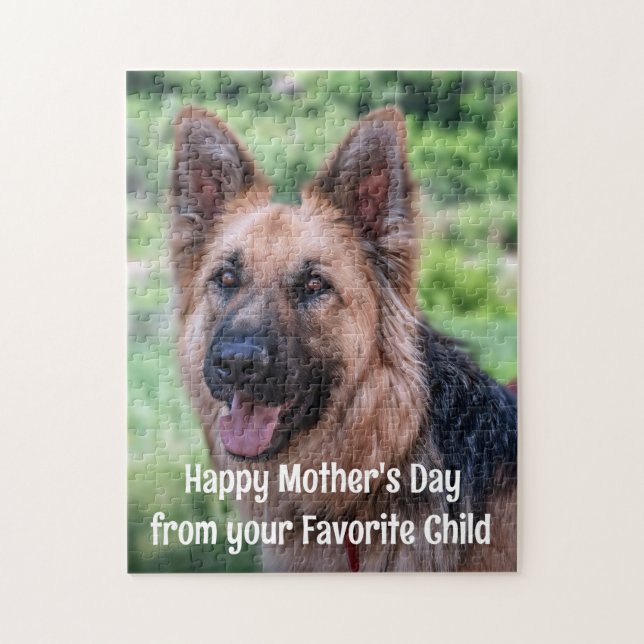 Quebra-cabeça Foto personalizada Crianças da família Pets (Vertical)