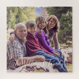 Quebra-cabeça Foto personalizada da família