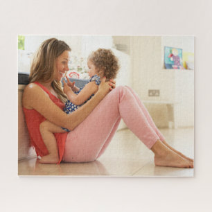 Quebra-cabeça Foto Personalizada da Família Personalizada