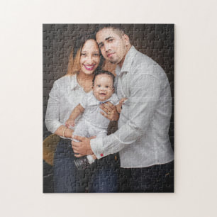 Quebra-cabeça Foto personalizada da família personalizada