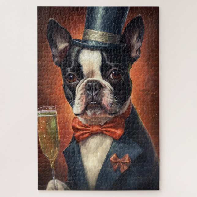 Quebra-cabeça Foto personalizada de cão (Vertical)