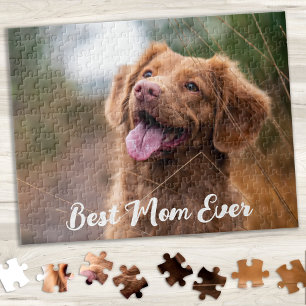 Quebra-cabeça Foto Personalizada De Cão De Pet Personalizado De