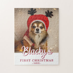 Quebra-cabeça Foto personalizada para primeira cópia de Natal
