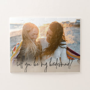Quebra-cabeça Foto personalizada será minha proposta de dama de