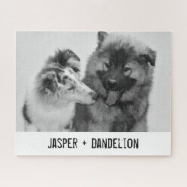 Quebra-cabeça Foto personalizada simples e moderna do Pessoas