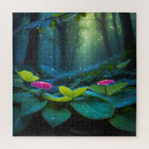 Quebra-cabeça Fotografia da macro natureza mágica