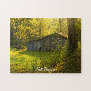Quebra-cabeça Fotografia da Primavera da manhã do Tennessee rur