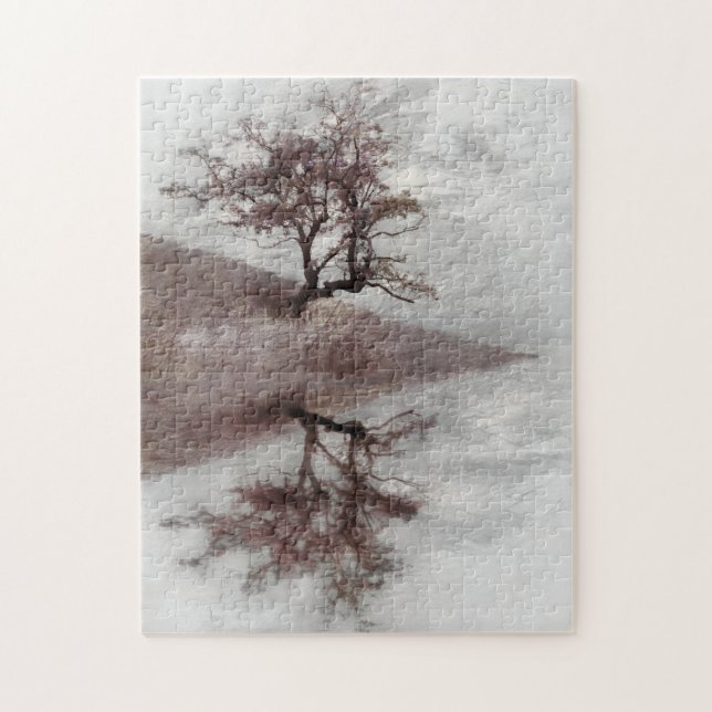 Quebra-cabeça Fotografia das belas artes da árvore (Vertical)