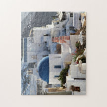 Fotografia de alta definição Santorini, quebra-cab