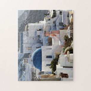 Quebra-cabeça Fotografia de alta definição Santorini, quebra-cab