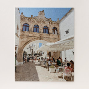 Quebra-cabeça Fotografia de rua em Otranto, Apúlia, Itália