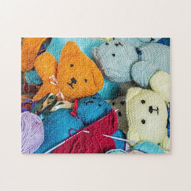 Quebra-cabeça Fotografia de ursinhos (Horizontal)