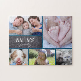 Quebra-cabeça Fotografia múltipla personalizada com imagem de no