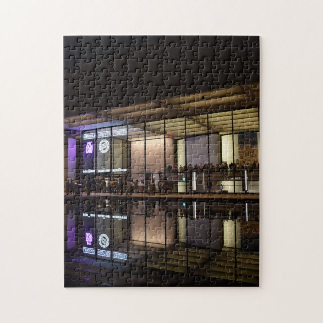 Quebra-cabeça Fotografia NYC do Lincoln Center da Noite de Nova  (Vertical)