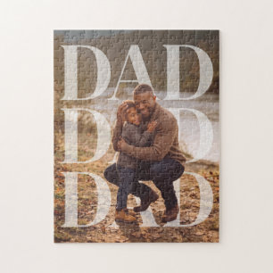 Quebra-cabeça FotoPop Papai Foto de Família Personalizada