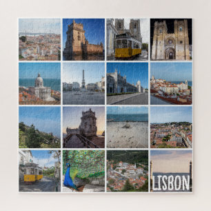 Quebra-cabeça Fotos de Mosaico Lisboa, Portugal