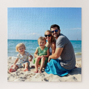 Quebra-cabeça Fotos Personalizadas de Férias em Família