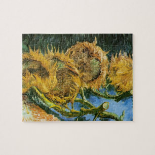 Quebra-cabeça Four Cut Sunflower por Vincent van Gogh
