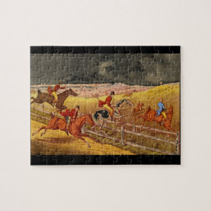 Quebra-cabeça Fox Hunting', Henry Alken_Engravings