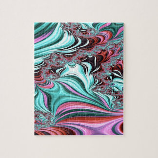 Quebra-cabeça Fractal aciganado 3 do ondeamento