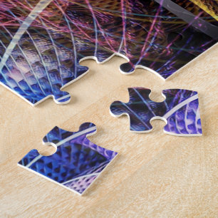 Quebra-cabeça Fractal de apófise abstrato X