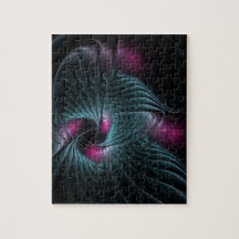 Fractal de Fantasia Colorida abstrato