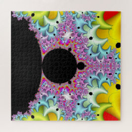 Quebra-cabeça Fractal Mandelbrot multicolorido