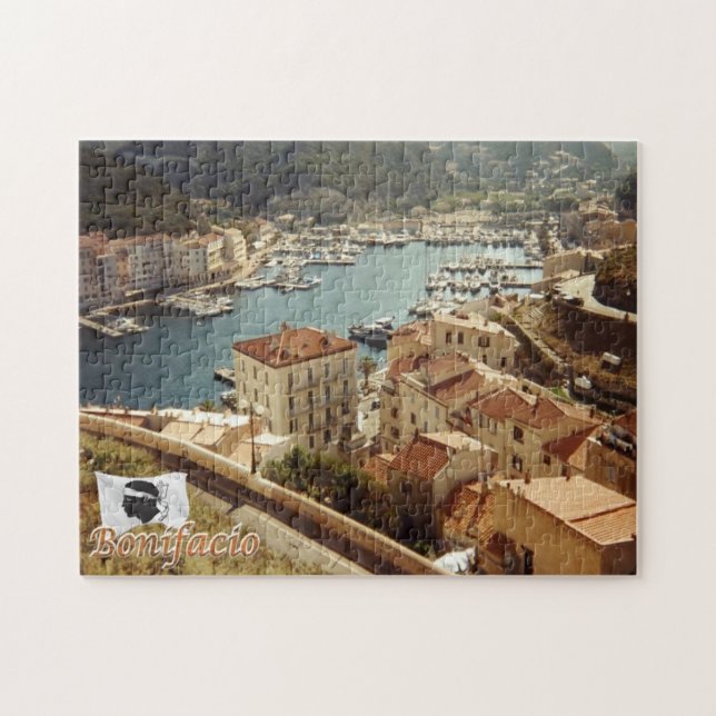 Quebra-cabeça França - Córsega - Bonifacio - (Horizontal)