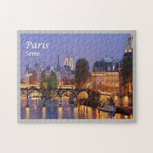 Quebra-cabeça França - Paris - La Seine de Paris - Quebra-cabe