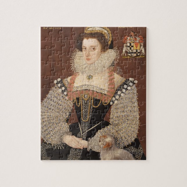 Quebra-cabeça Frances Clinton, senhora Chandos (1552-1623) 1579 (Vertical)