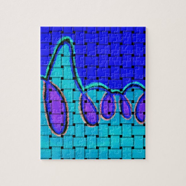 Quebra-cabeça Francês com toque africano (Vertical)