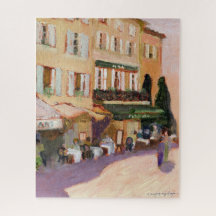 Quebra-cabeça francês da vila