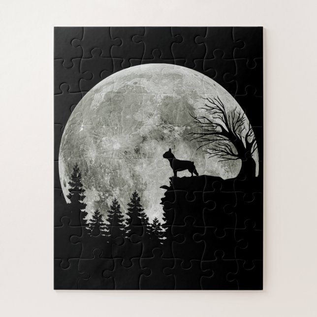Quebra-cabeça Francês Sobre O Tema Do Halloween Da Montanha Shir (Vertical)