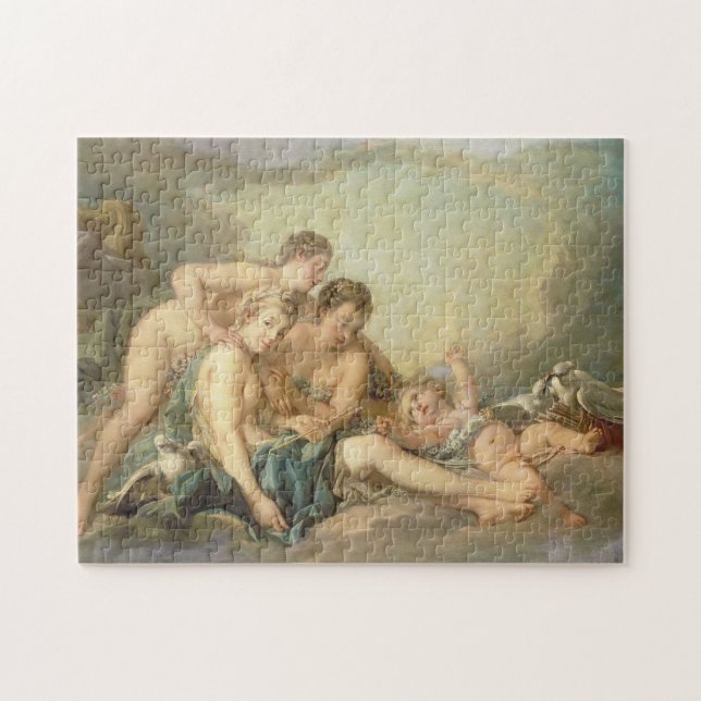 Quebra-cabeça François Boucher O Toilet da pintura de Vênus (Horizontal)