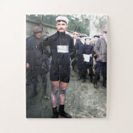 Quebra-cabeça François Faber Tour De France 1909 Winner Color