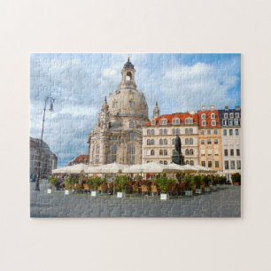 Quebra-cabeça Frauenkirche Dresden Alemanha.