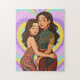 Quebra-cabeça Freenbecky Thai GL Ship Couple Freen & Becky 