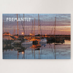 Quebra-cabeça Fremantle: Iates à noite, Austrália
