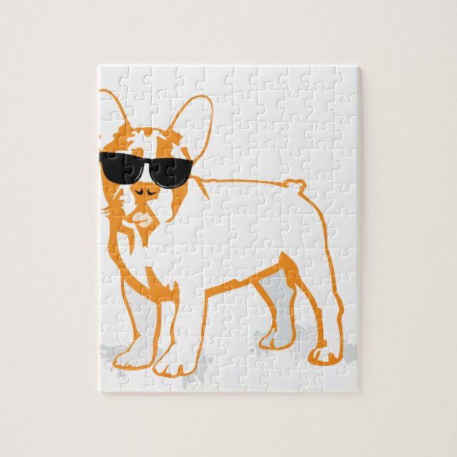 Quebra-cabeça Frenchie Howlelu (Vertical)